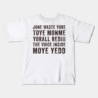 JONE WASTE YORE Funny I Miss You Jone Waste Yore Toye Monme Kids T-Shirt